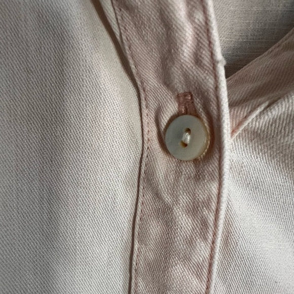 Rails Women’s Alena Top Linen Blend Petal Pink size XL - Picture 7 of 9